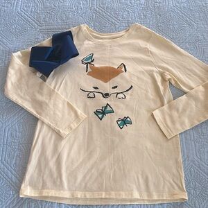 EUC Tea Collection LS Shirt (Sz 12)
